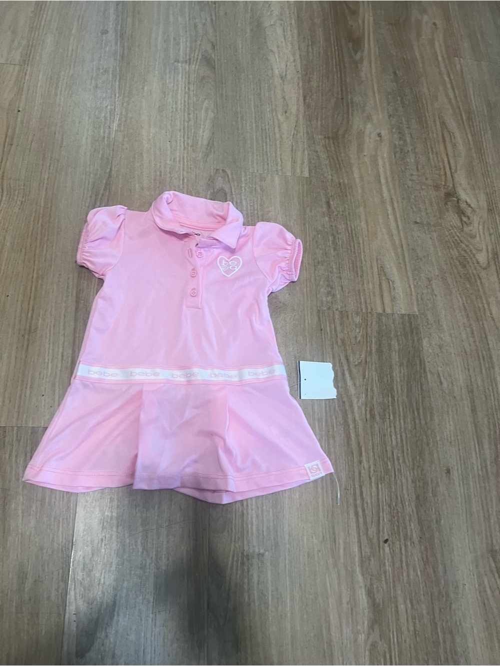 bebe Pink Polo Skort Dress